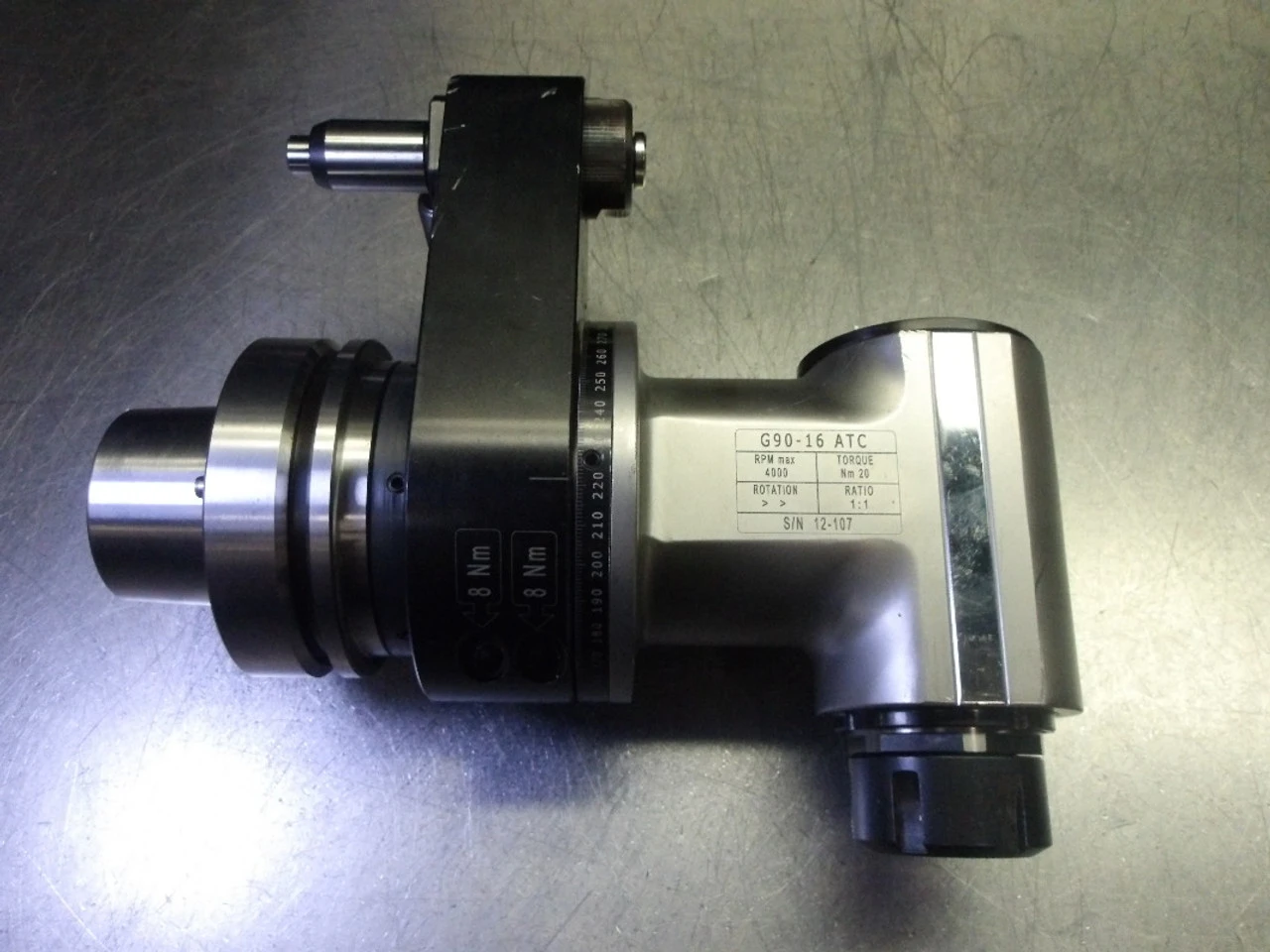 Gerardi HSK80F ER25 Right Angle Head G90-16 ATC (LOC1801A)