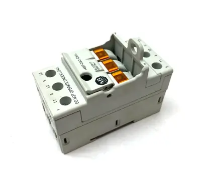 USED ALLEN-BRADLEY SER. A FUSE HOLDER 600V 30A 3-POLE