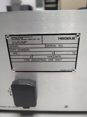 New | in-Stock HERAEUS _UNKNOWN_ Misc Electrical & Power Parts | ND Industrial Surplus #1222284