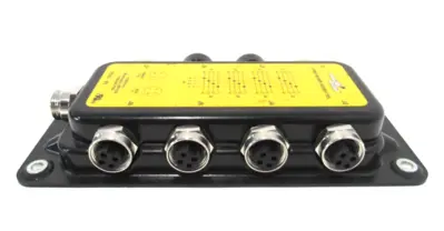NEW TURCK 8 RKF 40-RSF 40/S651/YEL JUNCTION BOX 8RKF40RSF40S651YEL