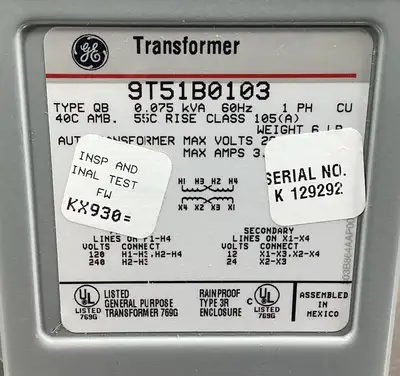 USED GE General Electric 9T51B0103