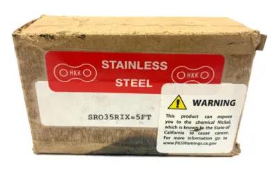 USED HKK CHAIN STAINLESS STEEL ROLLER CHAIN LINK