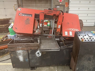 Used 2011 AMADA HA-400 Horizontal Band Saws Wisconsin US | Revelation Machinery #1407263