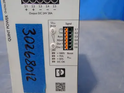 USED PHOENIX CONNECT QUINT4PS/3AC/24DC/20