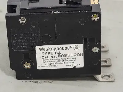 Used WESTINGHOUSE BAB3020H Switchgears British Columbia CA | Lenmark #244485