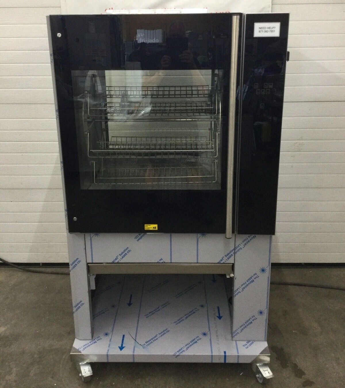 167-0122 Fri Jado TDR7 Rotisserie Oven on Stand