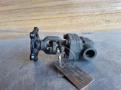 1/2" Class 800 Gate Valve B16.34