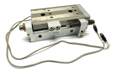 Used SMC Guided Pneumatic Slide Table Rotary Actuators Michigan US | Maverick Industrial Sales #1394787