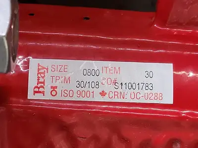 Used BRAY CONTROLS 921190-11300532 Power & Hand Tools (Misc) British Columbia CA | Lenmark #279011