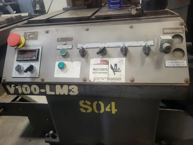Used 2002 HEM V100LM-3 Vertical Band Saws Illinois US | Aucto #1418300