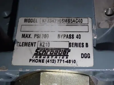 USED SCHROEDER KF33JZ10SMS5AC40