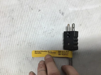 Michael Bradley & Co Cable PN: J18G-006-15A-16-F1A060-4 Thermocouple