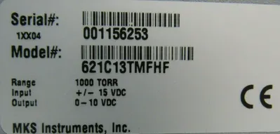 NEW MKS INSTRUMENTS 621C13TMFHF SIGNAL CONDITIONER AND TRANSDUCER