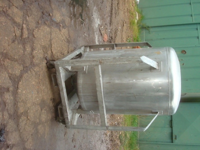 400 L S/S Open Portable Tank
