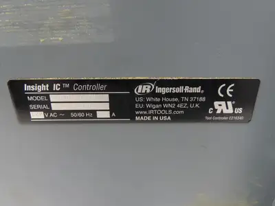 Ingersoll Rand PD1G1A1ACN Insight IC Tool Controller 120V 16A