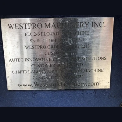 NEW WESTPRO MACHINERY FLO.2-6