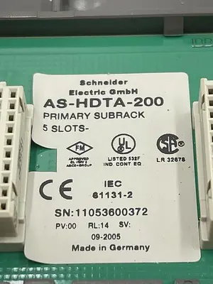 Used SCHNEIDER ELECTRIC SCHNEIDER ELECTRIC AS-HDTA-200,201 Misc Electrical & Power Parts | ND Industrial Surplus #1214489