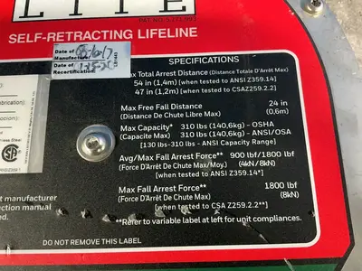 Used 2017 MIGHTY LITE RL100GZ7/100FT Miscellaneous MRO Ohio US | HGR 24 #1329474