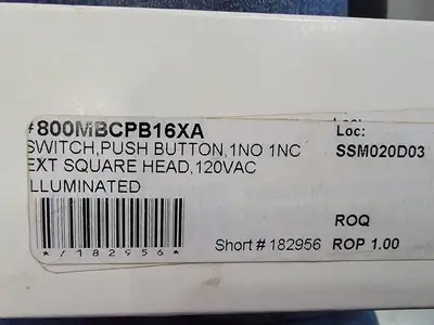 NEW ALLEN-BRADLEY 800MB-CPB16XA