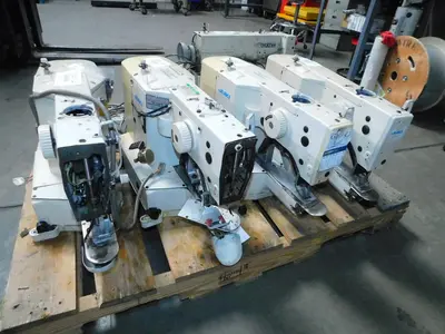 Used JUKI, BROTHER LK-1900 LK3-B434EX Sewing Equipment Texas US | Aucto #1461183