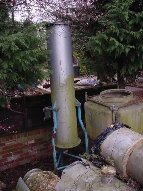 S/S Scrubbing Column 355M/M Dia 2000Tall