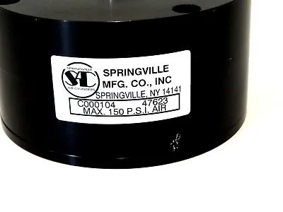 NEW SPRINGVILLE MFG. C000104 AIR CYLINDER 47623
