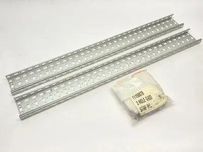 USED HOFFMANN GRID STRAPS FOR PROLINE FRAMES 3-ROW 900MM GALVANIZED MILD STEEL