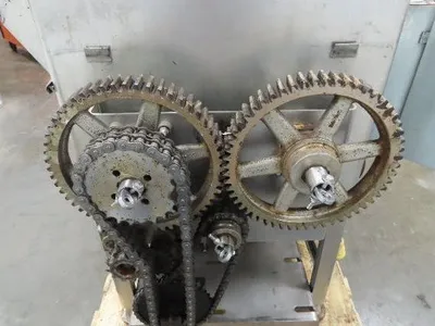 Beehive Extruder Pump Meat Honeycomb Grinder Mixer Stainless Food Grade 5Hp 3Ph