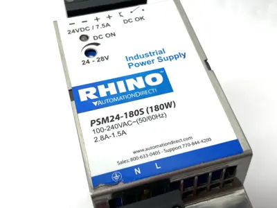 USED AUTOMATIONDIRECT RHINO SELECT PSM SERIES SWITCHING POWER SUPPLY