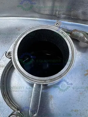 USED DCI 200 LITER STAINLESS STEEL JACKETED  REACTOR MIXING TANK