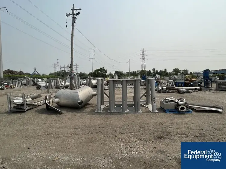 Used Patterson-Kelley 50 cu ft Patterson Kelley Twin Shell Blender Agitators, Blenders, Mixers Ohio US | Federal Equipment Company #129385