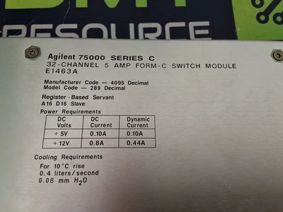 USED AGILENT E1463A