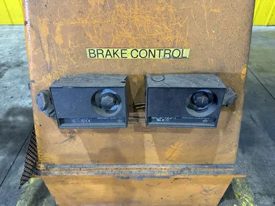 2500 LBS X 12" COOPER WEYMOUTH DOUBLE END PULL-OFF COIL REEL UNCOILER: STOCK #22619