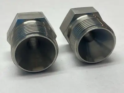 80649.000059 | Atlas Copco  Pipe Nipple 3/8" x 3/4" NPT LOT OF 2 - New Other
