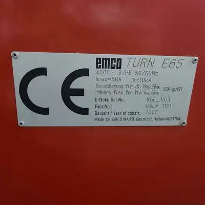 2007 EMCO EMCOTURN E65 Lathe CNC | Asset Exchange Corporation (6)