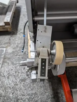Klockner model LA-500 vertical strip packager