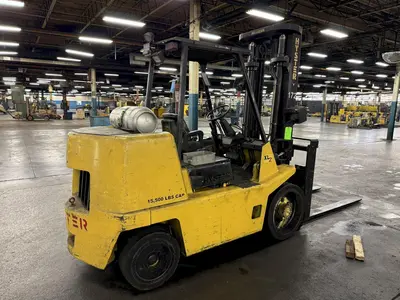 15,500 LBS HYSTER MODEL #S155XL-2 LP GAS FORKLIFT: YOBRO #25297