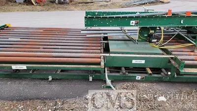 USED CUSTOM BUILT PALLET CONVEYOR LINE