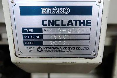 USED 2002 KITAKO MT2-200W