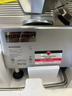 Bizerba GSPH 2025 Manual Gravity Slicer **NEW** in box $1000 OFF retail price.