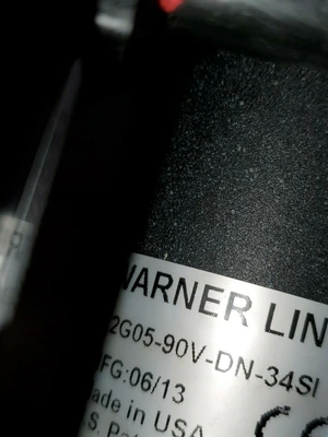USED WARNER LINEAR K2G05-90V-DN-34SI