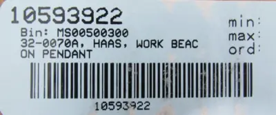 NEW HAAS 32-0070A SENSOR 320070A 10593922