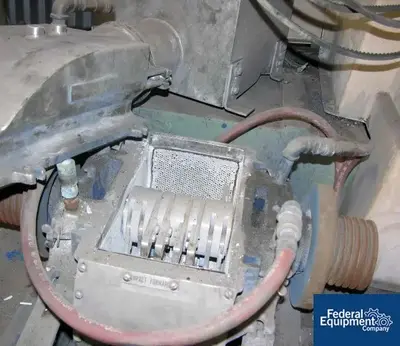 USED Fitzpatrick Fitzpatrick D6 Fitzmill, Screw Feed, S/S, 10 HP