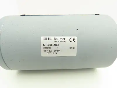 Baumer G220A03 Rotary Counter Timer 6 Counts Per Rotation 25 Pin Type