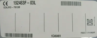 NEW NATIONAL INSTRUMENTS 779370-01 I/O CARD 192463F-03L 77937001
