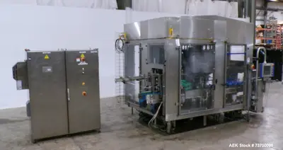 Used SERAC 18/6 Bottle Fillers Illinois US | Aaron Equipment #1355232