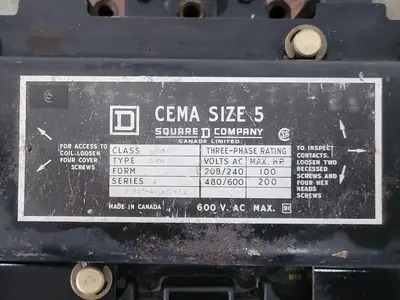 USED SQUARE D 8502SG01
