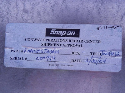 Used SNAP-ON _UNKNOWN_ AC/DC Power Supplies | OCO Industrial #1652047
