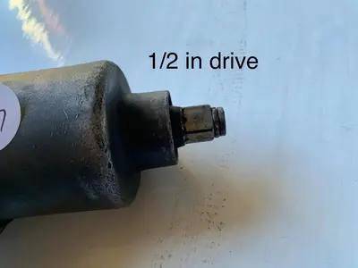 Vintage Blue Point 1/2" Drive Impact Air Tool.