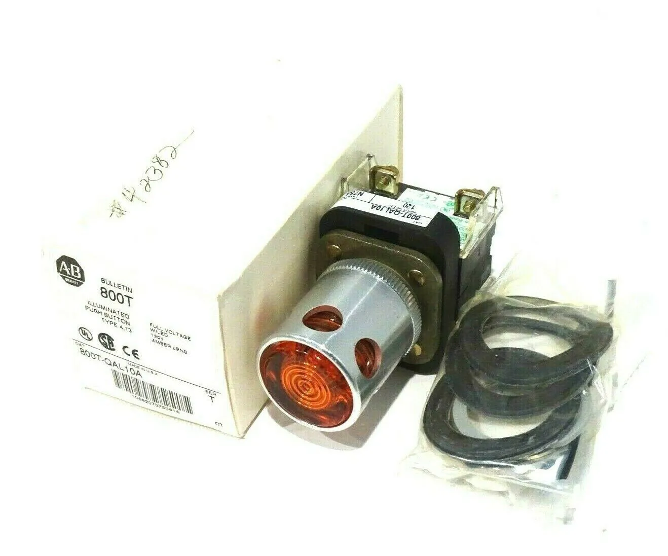 NEW ALLEN BRADLEY 800T-QAL10A PUSH BUTTON SER.T 800TQAL10A